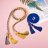 6Pcs 3 Styles Polyester Graduation Honor Rope AJEW-TA0001-22-3