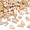 Wood Cabochons WOOD-TA0001-33-13
