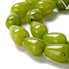Natural White Jade Beads Strands G-O029-07A-3