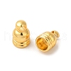 Rack Plating Brass Cord Ends KK-S375-09G-1
