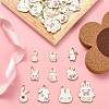 50Pcs 10 Styles Alloy Enamel Pendants ENAM-CJ0003-27-4