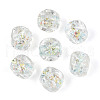 Handmade Foil Lampwork Beads FOIL-T007-02G-1