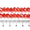 Transparent Glass Beads EGLA-A035-T6mm-B01-4