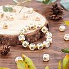 Maple Natural Wood European Beads WOOD-FH0001-41-4
