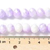 Electroplate Handmade Lampwork Beads Strands LAMP-S068-11A-5