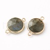 Labradorite Links Connectors G-B009-18G-2