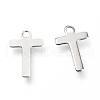 201 Stainless Steel Charms X-STAS-C021-06P-T-2