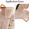 SOFPLATE 400Pcs Zinc Alloy Lobster Claw Clasps FIND-SP0001-33G-5