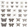 90Pcs 15 Style Tibetan Style Alloy Pendants FIND-TA0003-54-12