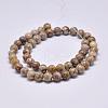 Natural Maifanite/Maifan Stone Beads Strands X-G-F353-8mm-2