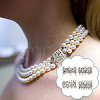 DELORIGIN 4Pcs 4 Styles Brass Box Clasps KK-DR0001-13-6