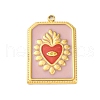 304 Stainless Steel Pendants STAS-V004-05G-1