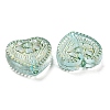 Plating Transparent Acrylic Beads OACR-B013-28B-3
