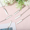 CHGCRAFT 6Pcs 304 Stainless Steel Pendant Necklace NJEW-CA0001-20P-5