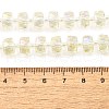Transparent Electroplate Glass Beads Strands EGLA-P062-01A-01-4