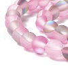 Synthetic Moonstone Beads Strands G-E573-01A-11-4