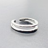 Brass Double Strands Cuff Toe Rings FS-WGE94DA-08-1