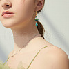 20Pcs 5 Colors Polymer Clay Pave Rhinestone Beads CLAY-TA0001-33-9