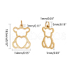 Ion Plating(IP) 304 Stainless Steel Pendants A-STAS-S105-T584-2-3