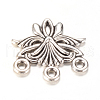 Tibetan Style Alloy Chandelier Components Links TIBE-Q064-27AS-NR-1