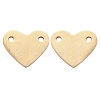 Ion Plating(IP) 304 Stainless Steel Stamping Blank Tag Pendants STAS-I311-17B-G-1
