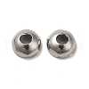 304 Stainless Steel Bead Caps STAS-D244-02P-3