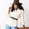 ANATTASOUL 2Pcs 2 Colors Western Alloy Belt Buckles FIND-AN0001-03-6