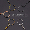Round Copper Wire for Jewelry Making CWIR-BC0004-0.7mm-05-6