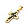 201 Stainless Steel Pendants STAS-C130-01C-G-2