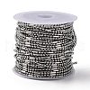 Tarnish Resistant 304 Stainless Steel Ball Chains CHS-K002-12-4