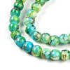 Baking Painted Glass Beads Strands X1-DGLA-N003-4mm-B04-4