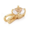 Brass Micro Pave Cubic Zirconia Pendants KK-P192-04-G06-3