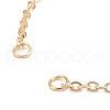 Brass Cable Chain Bracelet Makings AJEW-JB00931-2