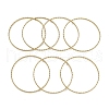 7Pcs Vacuum Plating 201 Stainless Steel Bangles Sets BJEW-F476-06G-03-3