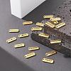 18Pcs 18 Style Tibetan Style Alloy Rectangle Pendants TIBEP-YW0001-34AG-5