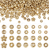 210Pcs 14 Styles Rack Plating Alloy Spacer Beads FIND-TA0002-69-1
