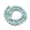 Round Natural Amazonite Bead Strands X-G-I183-02-8mm-2