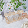 2-Tier Wooden Jewelry Organizer Display Risers ODIS-WH0058-18B-3