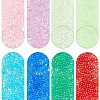 SUNNYCLUE 80G 8 Colors Transparent Round Caviar Beads FIND-SC0010-62-1
