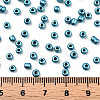 8/0 Baking Paint Glass Seed Beads SEED-R051-07B-02-3