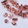Electroplate Non-magnetic Synthetic Hematite Beads Strands G-K250-03A-RG-3