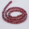 Electroplate Glass Bead Strands X-EGLA-J047-8x6mm-AB07-3