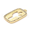 Brass Micro Pave Cubic Zirconia Pendants KK-L229-059G-2