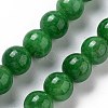 Natural Mashan Jade Round Beads Strands X-G-D263-10mm-XS13-2