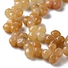 Natural Topaz Jade Beads Strands G-M418-D08-01-4
