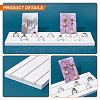 Wood Earring Display Card Holders ODIS-WH0070-09C-5