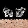 Natural Quartz Crystal Carved Half Hole Beads G-K367-02B-3