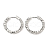 Brass Hoop Earrings EJEW-D320-22P-4