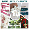 9M Single Face Velvet Ribbon with Gold Edge OCOR-WH0092-09A-6