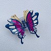 Butterfly Plastic Claw Hair Clips PW-WG4F491-03-1